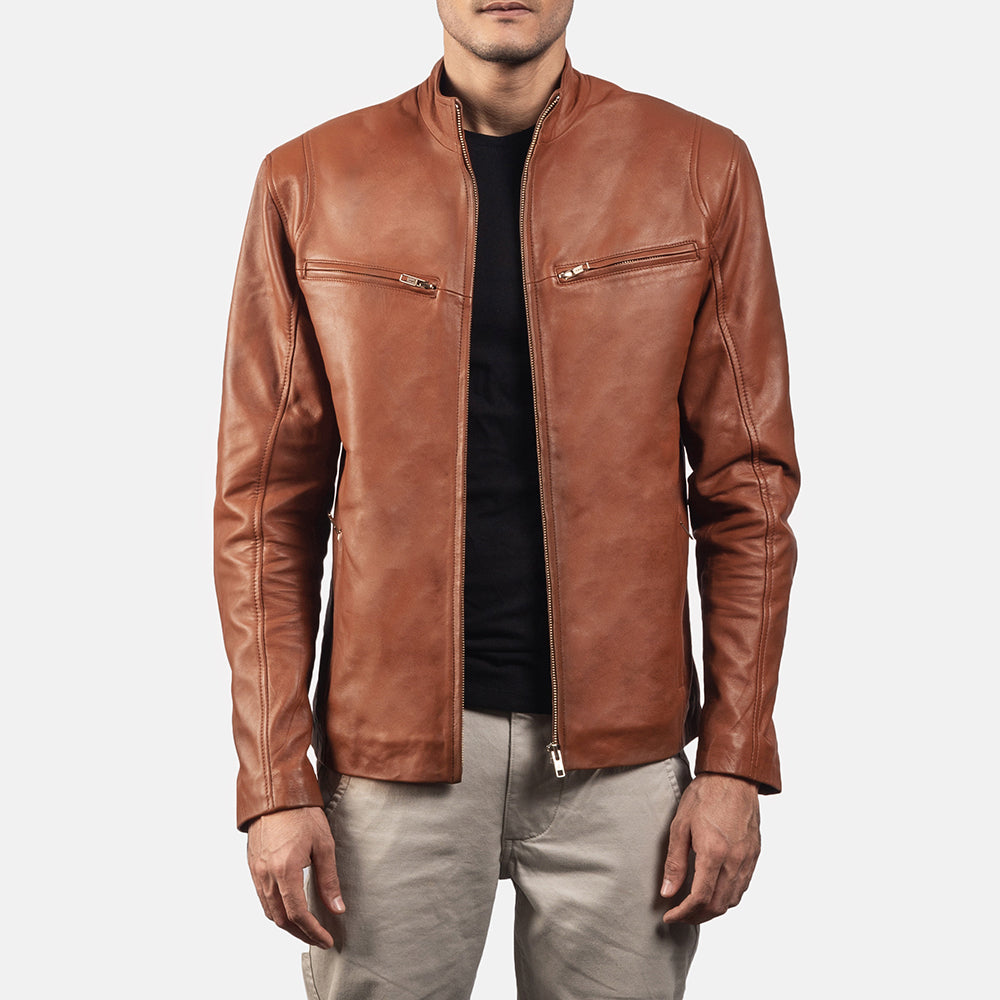 Mens Brown Leather Jackets 100 Real Leather The Jacket Maker